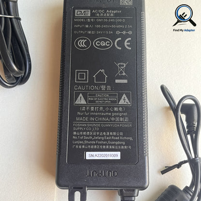 GVE	GM-13-2400500-D	120W 	24V	5A